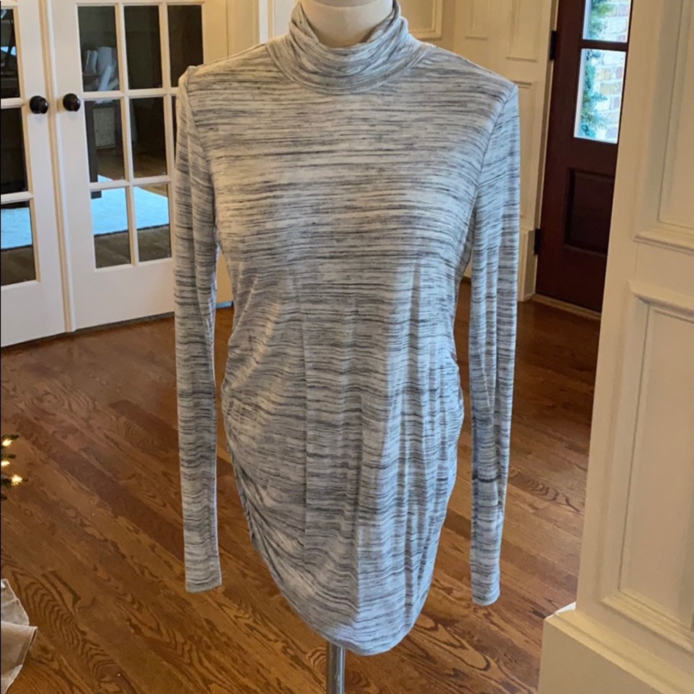 Motherhood Maternity grey and black long sleeve